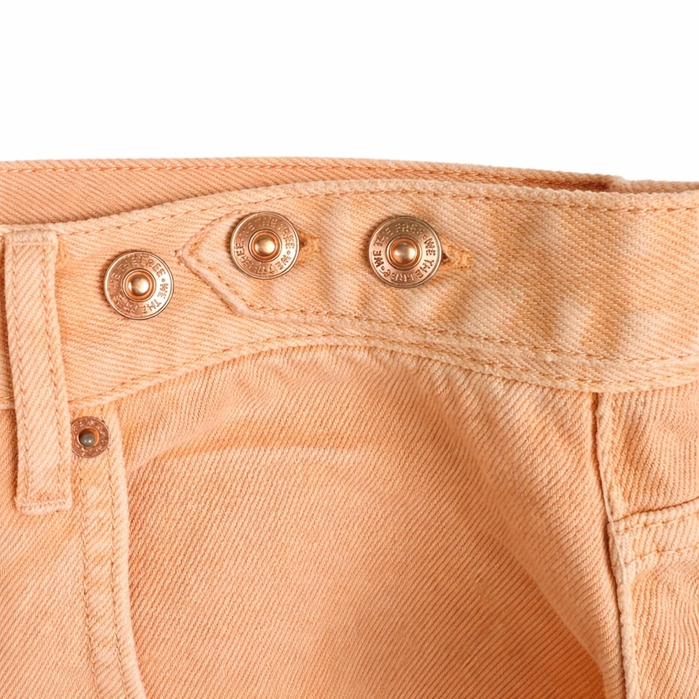 Free People We The Free Electric Feels Dropped Wide Leg Barrel Jeans NWT Boho - Picture 5 of 13